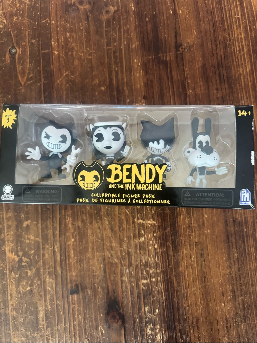 Bendy and the Ink Machine Collectible Figure Pack - Black & White